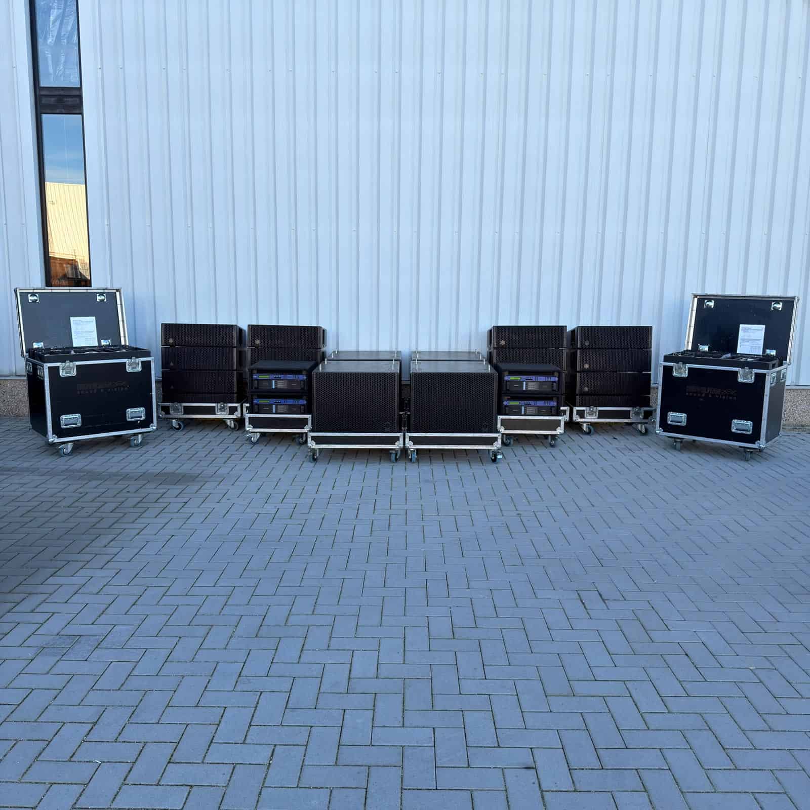 Adamson SpekTrix Line Array System + Subs + Amplification