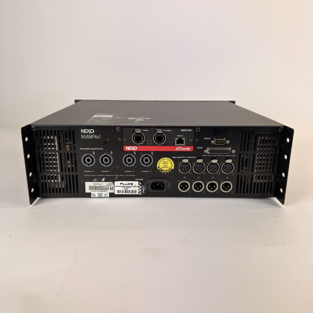 NEXO NXAMP4x1 + Dante™ - Image 3