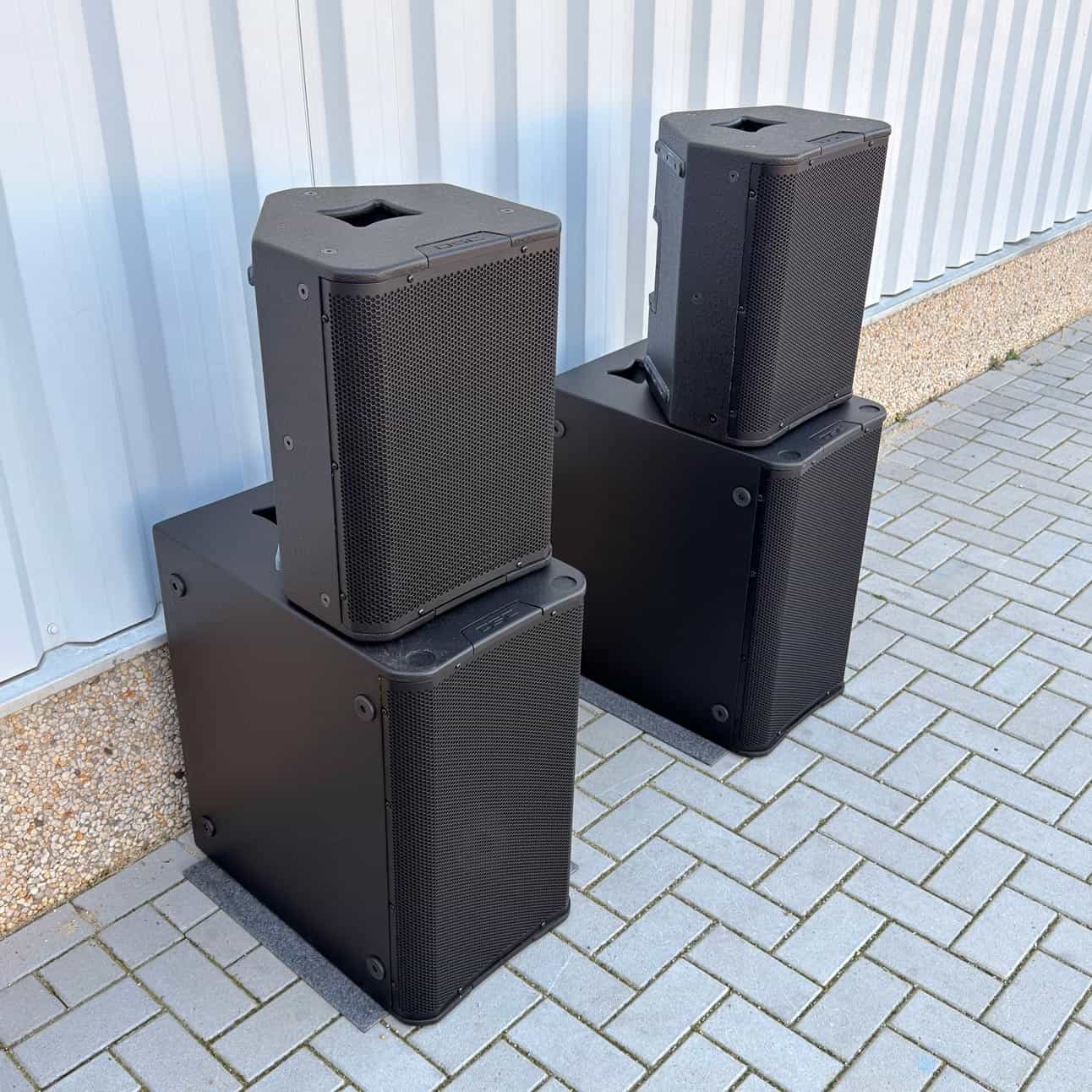 QSC AP-4122m (2) + AP-212sw (2)